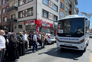 KÂĞITHANE BELEDİYESİ’NDEN VATANDAŞLARA MEZARLIK ZİYARETİ KOLAYLIĞI